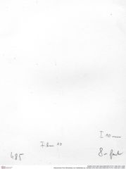 Historisches Foto (Rückseite) von Galatheites sp. (NHMW-AFW-GEO-BACHMAYER-FOTO-1990-0041-0485)